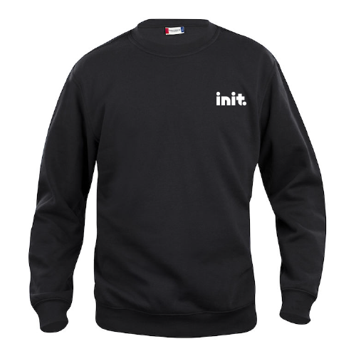 Collegetröja Svart Unisex